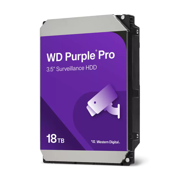 WD PURPLE 18TB SATA3, 6Gb / s, 7200, 512MB