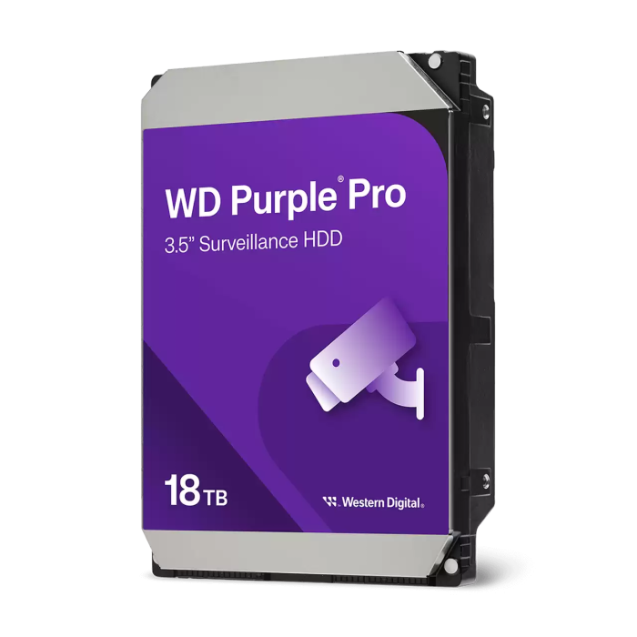 WD Purple 18TB SATA3, 6GB/S, 7200, 512MB