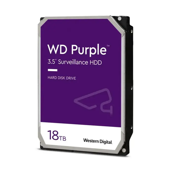 WD Purple 18TB SATA3, 6GB/S, 7200, 512MB