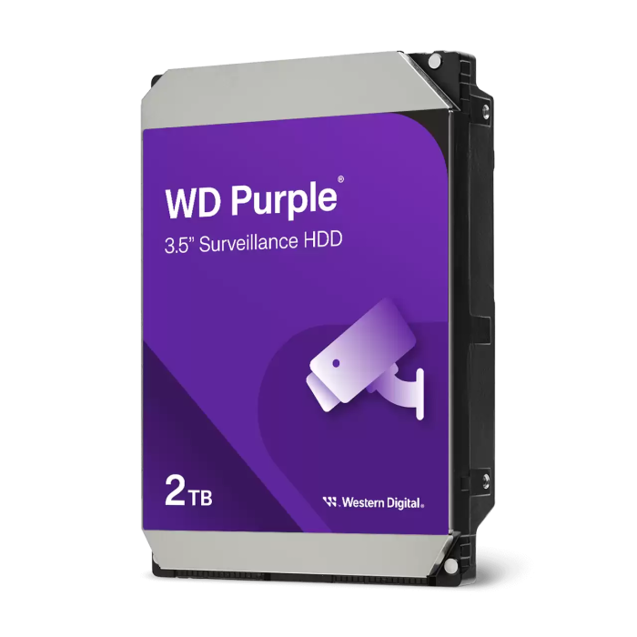 WD PURPLE 2TB SATA3, 64MB
