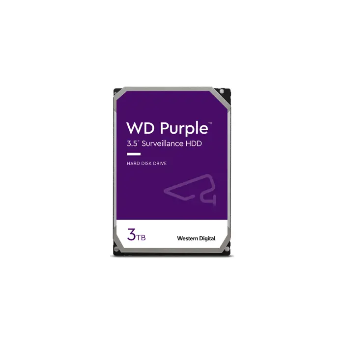 WD PURPLE 3TB SATA3, 6Gb/s, 256MB