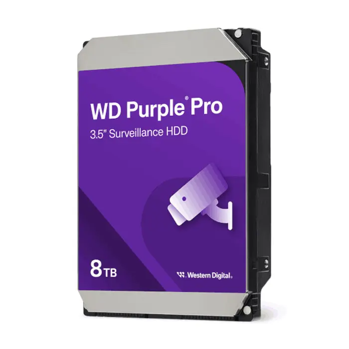 WD Purple WD8002PURP 8TB, 3,5", 256MB, 7200rpm