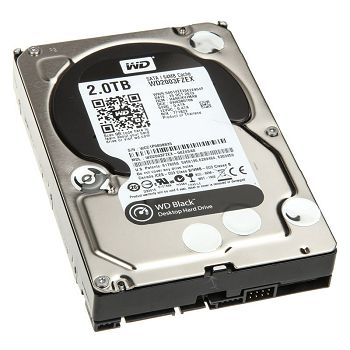 Western Digital Black, SATA 6G, 7200 U/min, 3,5" - 2 TB WD2003FZEX