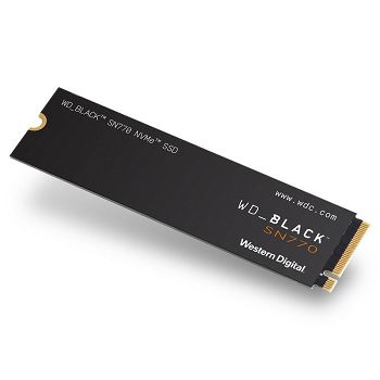Western Digital Black SN770 NVMe M.2 SSD, PCIe 4.0 M.2 Tip 2280 - 1 TB WDS100T3X0E