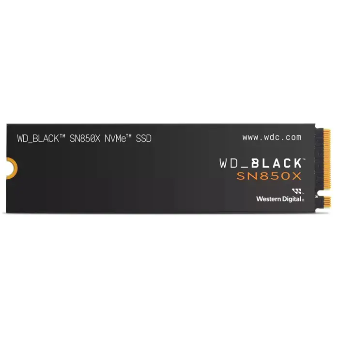 Western Digital Black SN850X NVMe M.2 SSD, PCIe 4.0, M.2 Typ 2280 - 8 TB-WDS800T2X0E
