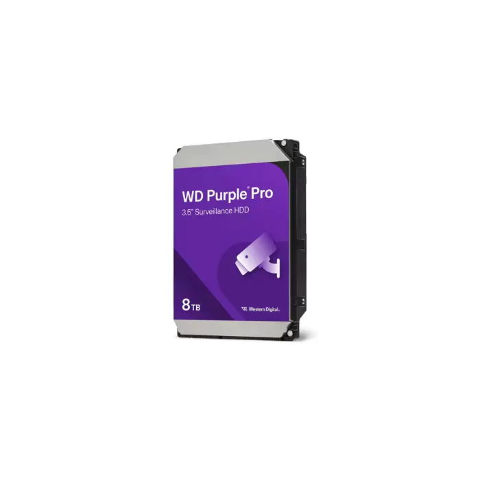 Western Digital Purple Pro Smart Video HDD 8TB internal hard drive 7200 RPM 3.5" Serial ATA