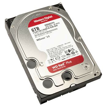 Western Digital Red Plus, SATA 6G, Intellipower, 3,5" - 6 TB WD60EFPX