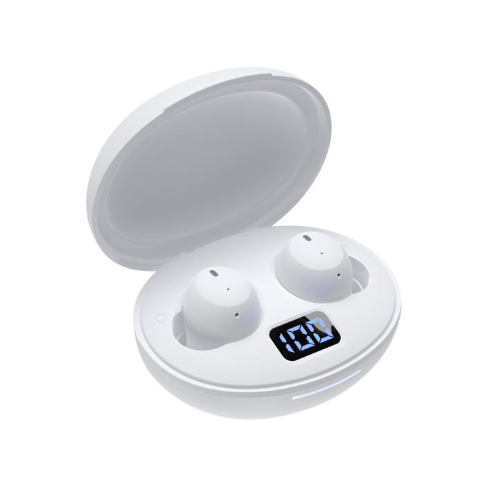 WHITE SHARK bluetooth earbuds GEB-TWS-02 VORTEX bijele