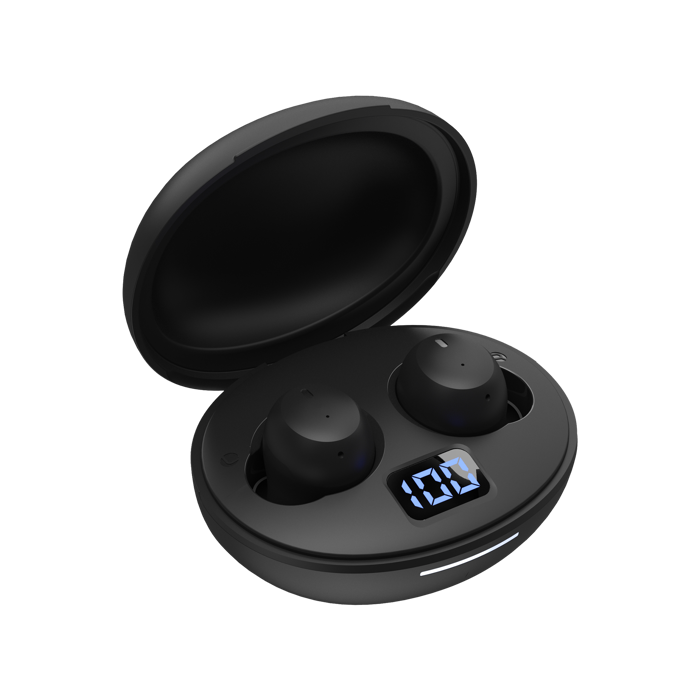 WHITE SHARK bluetooth earbuds GEB-TWS-02 VORTEX crne