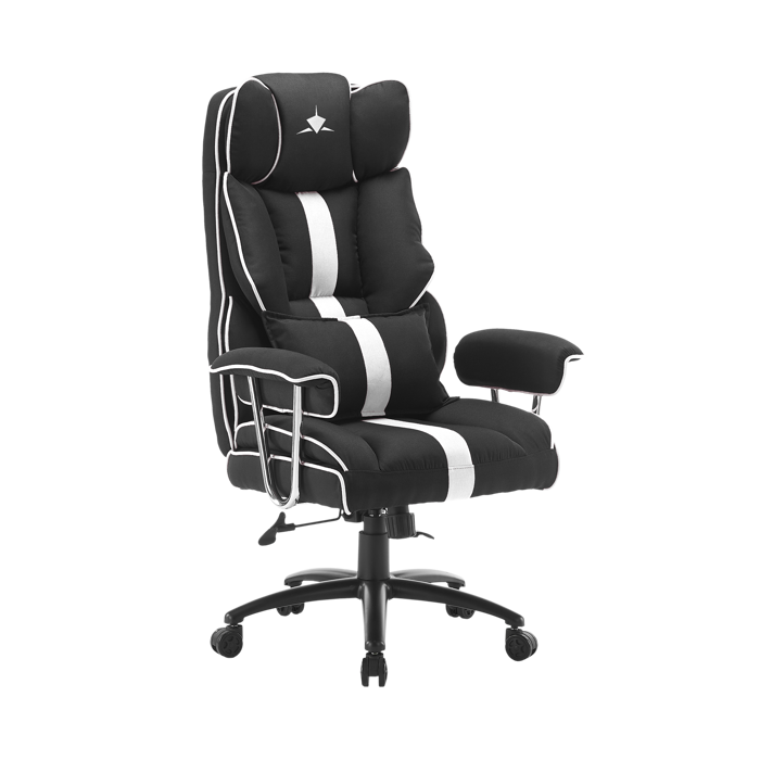 WHITE SHARK gaming stolica LE MANS crno/bijela