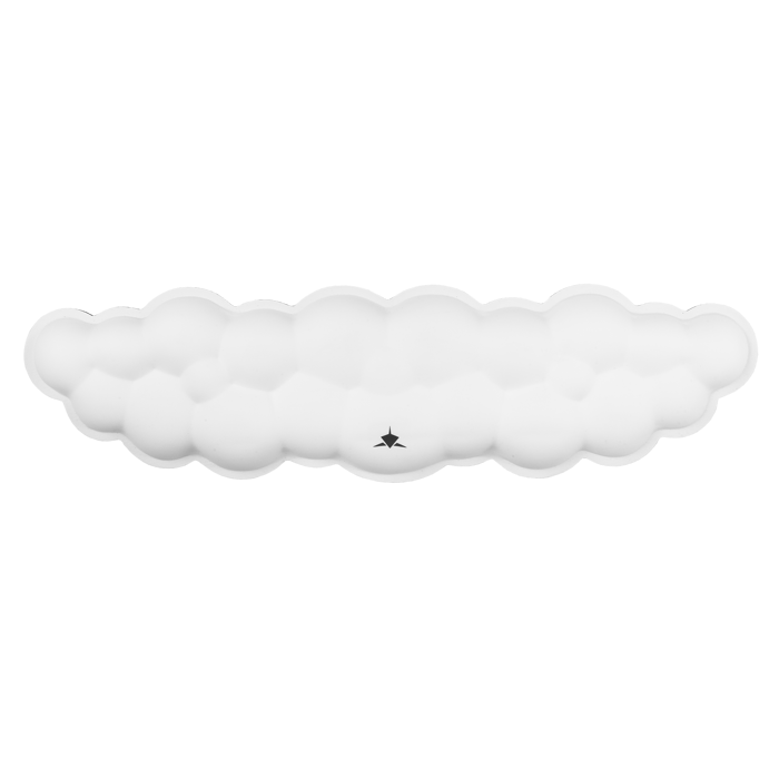 WHITE SHARK podloga za tipkovnicu KP-012 CUMULUS bijela