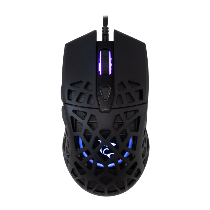 WHITE SHARK RGB gaming miš GM-5018 CARADOC 7.200dpi crni