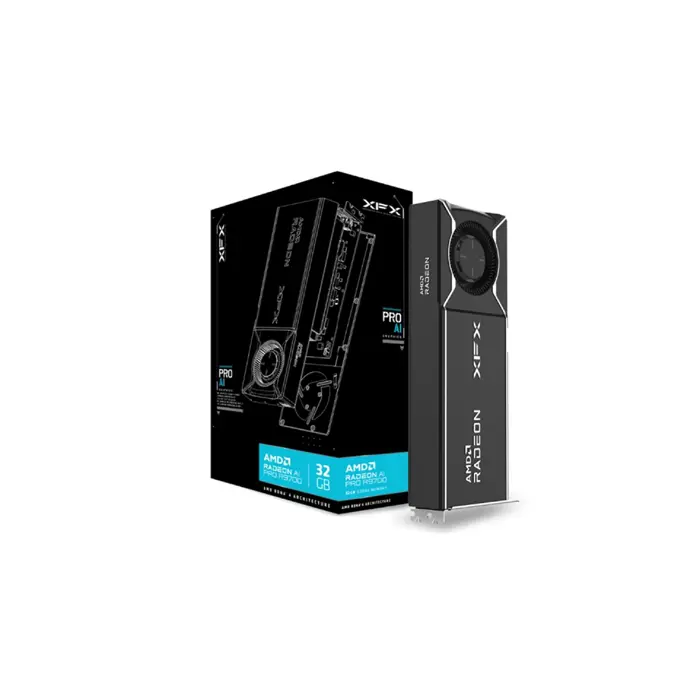 XFX AMD Radeon? AI Pro R9700 32GB (black)