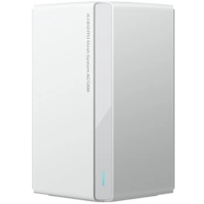 Xiaomi Mesh System | AC1200 EU (1-pack) | 802.11ac | 867 Mbit/s | 10/100/1000 Mbit/s | Ethernet LAN (RJ-45) ports 2 | Mesh Support Yes | MU-MiMO No | No mobile broadband | Antenna type Internal