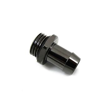 XSPC connection straight G1/4 inch AG to 10mm ID - chrome black