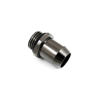 XSPC connection straight G1/4 inch AG to 13mm ID - chrome black 