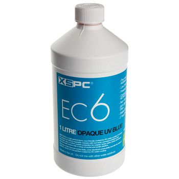 XSPC EC6 Coolant, 1 liter - opaque blue, UV