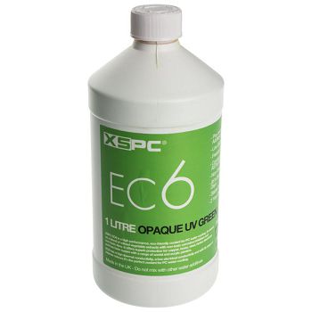 XSPC EC6 Coolant, 1 liter - opaque green, UV