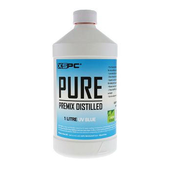 XSPC Pure Coolant, 1 liter - blue, UV 