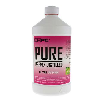 XSPC Pure Coolant, 1 Liter - pink, UV