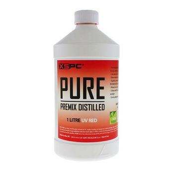 XSPC Pure Coolant, 1 liter - red, UV 