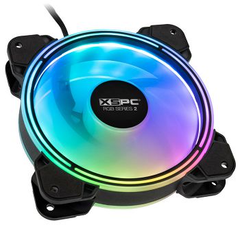 XSPC RGB Series 2 ARGB PWM ventilator - 120mm 5060596651371