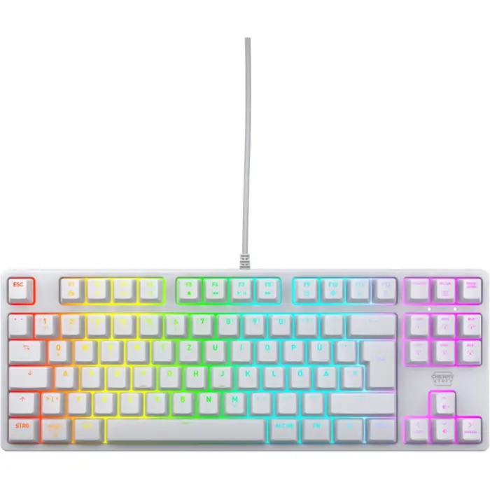 XTRFY K4V2 (white, DE layout, Cherry MX2A Red)