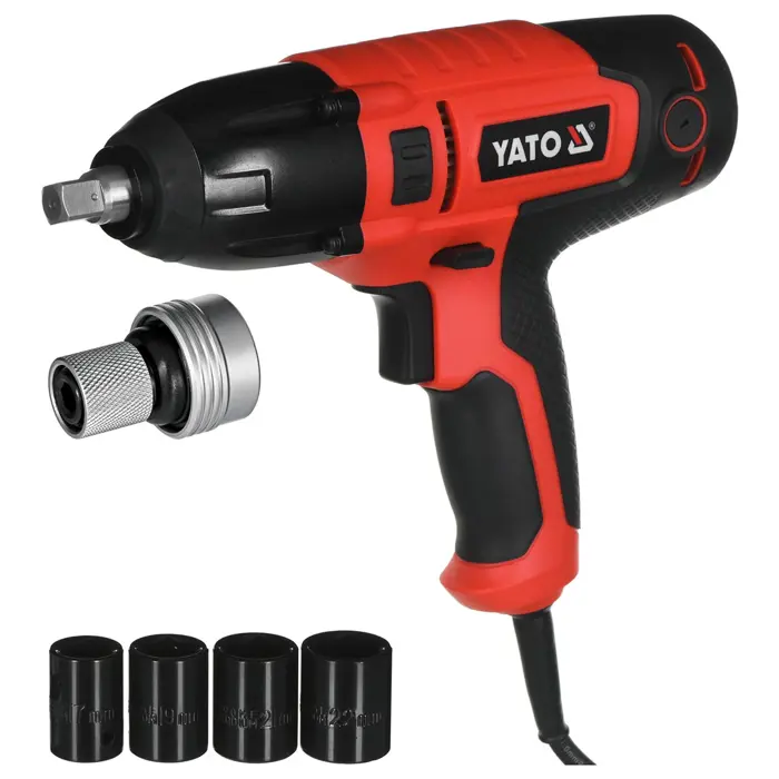 Yato YT-82020 power wrench 1/4" 3300 RPM 450 N⋅m Black, Red 450 W