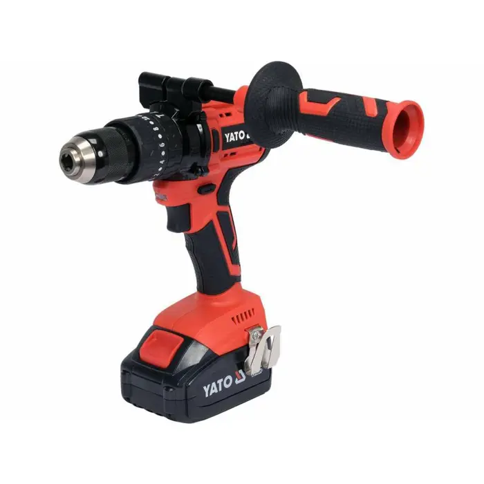YT. Cordless brushless impact drill driver 18V LI-ION 1x3,0Ah 75Nm
