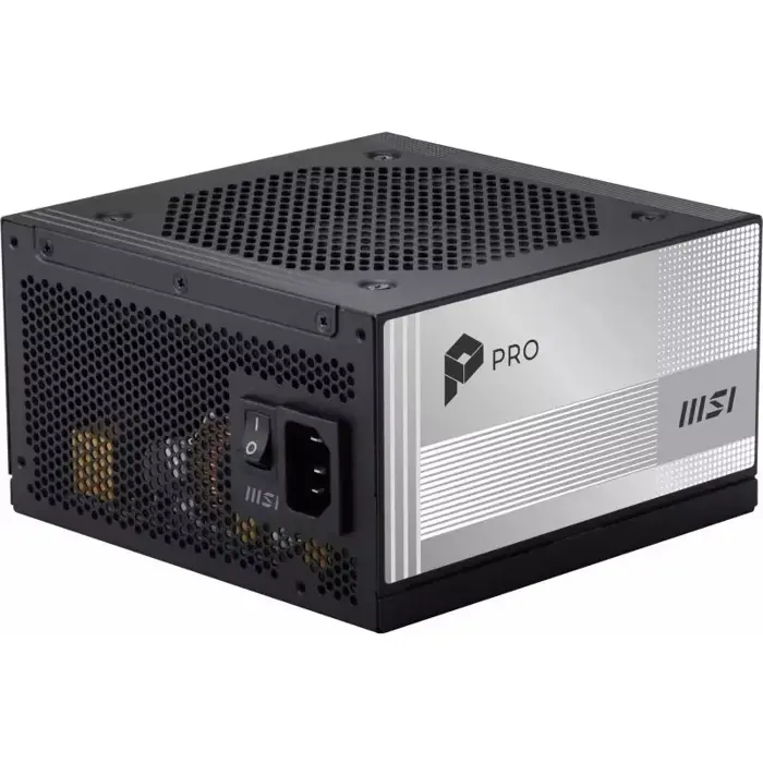 Zasilacz MSI PRO A850PL PCIE5 850W 120mm 80plus Platinum aPFC