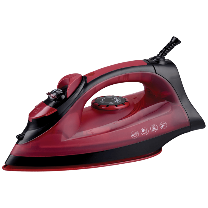 Zilan Glačalo na paru, 2200 W, Anticalc And Drip, crveno/crna - ZLN2188 RD