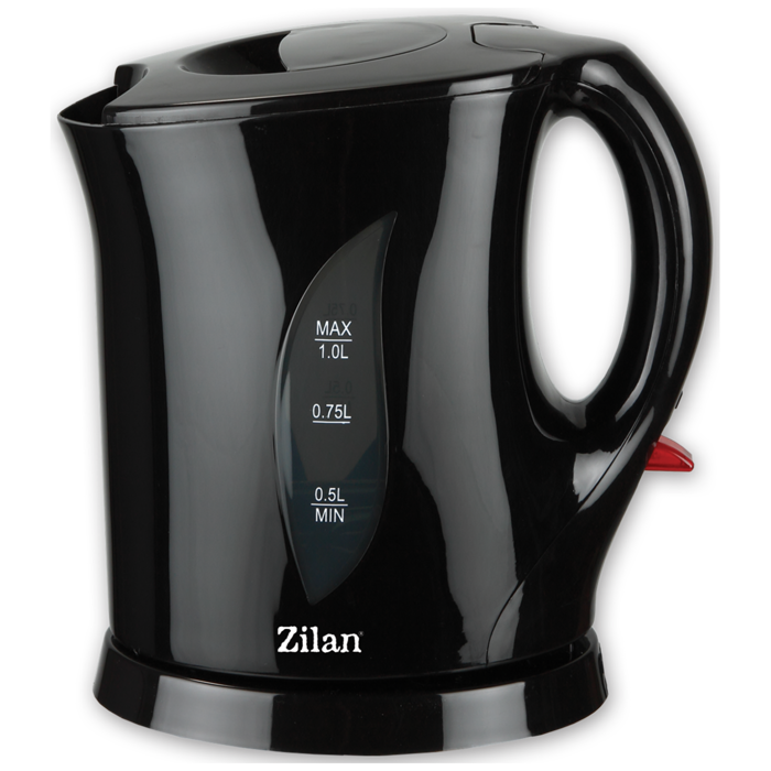 Zilan Kuhalo za vodu, zapremina 1,0 l, 1400 - 1650 W, crna - ZLN8489/BK