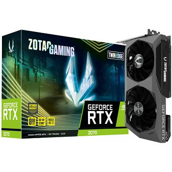 ZOTAC GAMING GeForce RTX 3070 Twin Edge LHR, 8192 MB GDDR6 ZT-A30700E-10PLHR