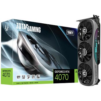 ZOTAC Gaming GeForce RTX 4070 Trinity, 12288 MB GDDRX6 ZT-D40700D-10P