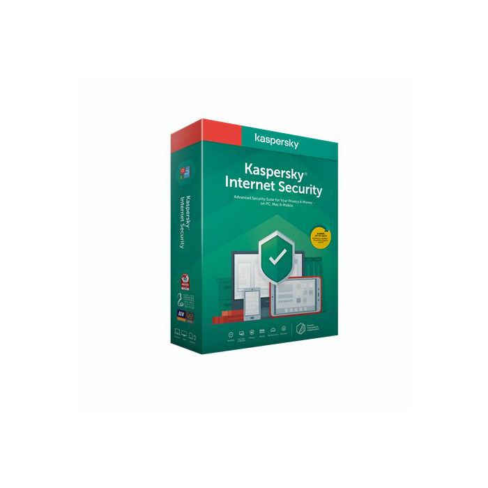 Kaspersky INTERNET SECURTIY 3D 1Y 