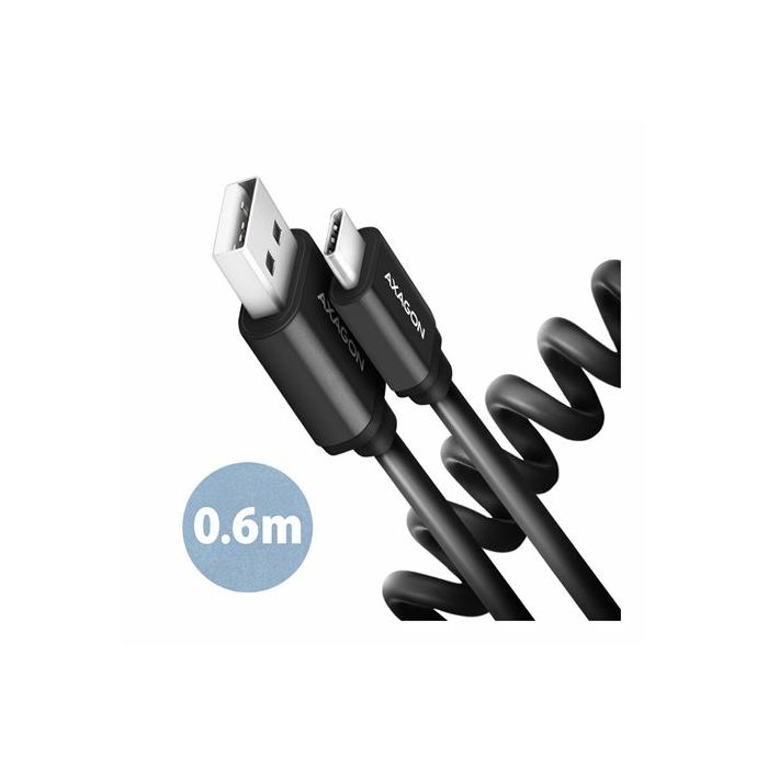 CC USB CM 2.0 <> USB AM, 0,6m, Crna,Twister,BUCM-AM10TB, AXA