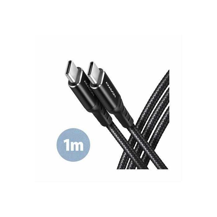 CC USB CM 2.0 <> USB CM, 1,0 m, Crna, HQ, BUCM-CM10AB