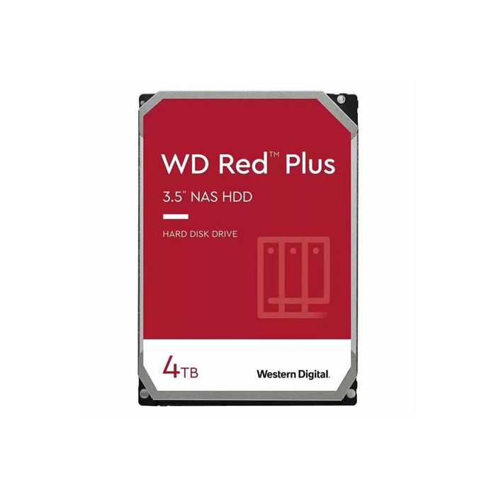 HDD Interni WD Red™ Plus NAS (CMR) 4TB 3,5" SATA WD40EFPX