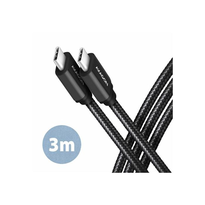 CC USB-C <> USB-C 3.2 GEN 1, 3m, Crna, BUCM3-CM30AB, AXA