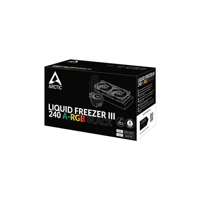 Vodeno hlađenje za procesor Arctic Liquid Freezer III 240 A-RGB(black), ACFRE00142A