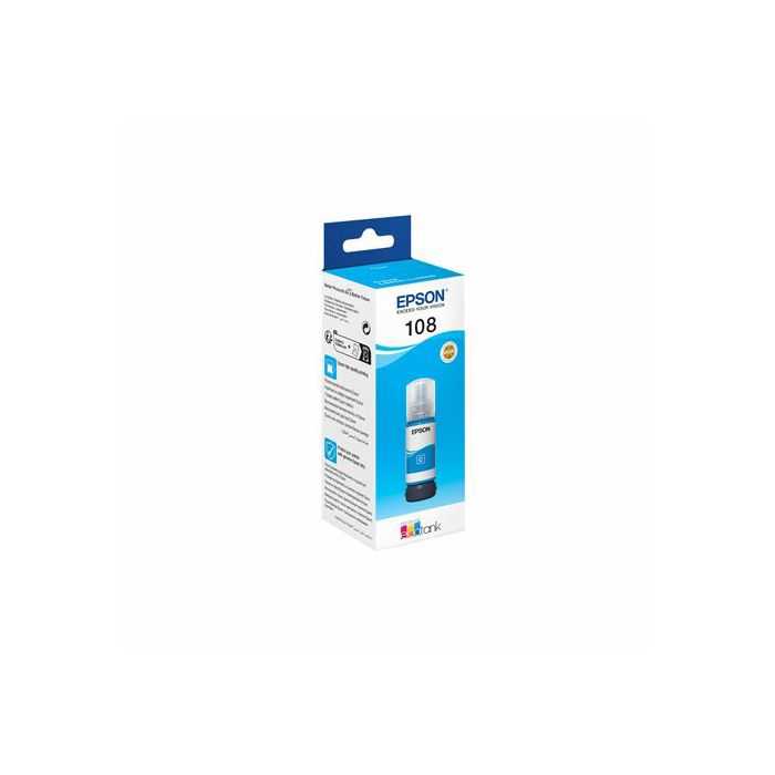 SUP INK EPS EcoTank 108 Cyan C13T09C24A