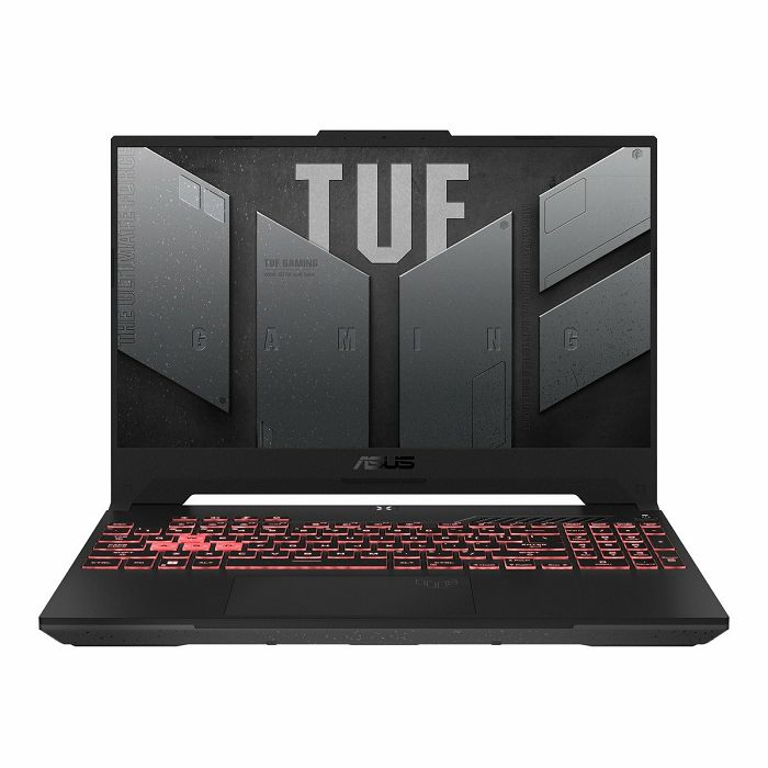 Laptop ASUS TUF Gaming A15 FA507RM-HN082 / Ryzen 7 6800H, 16GB, SSD 512GB, GeForce RTX 3060 6GB, 15.6" FHD IPS 144Hz, bez OS, sivi