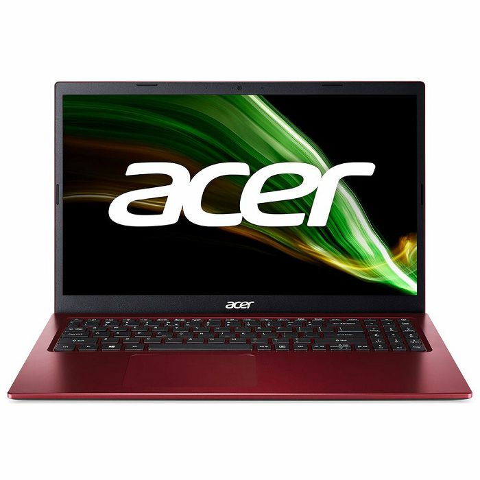 Laptop ACER Aspire 3 NX.AL0EX.001+WIN / Core i3 1115G4, 8GB, 512GB SSD, Intel Graphics, 15.6" FHD, Windows 11, crveni