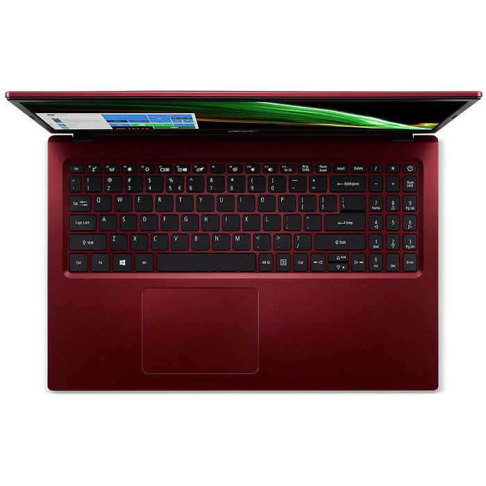 Laptop ACER Aspire 3 NX.AL0EX.001+WIN / Core i3 1115G4, 8GB, 512GB SSD, Intel Graphics, 15.6" FHD, Windows 11, crveni