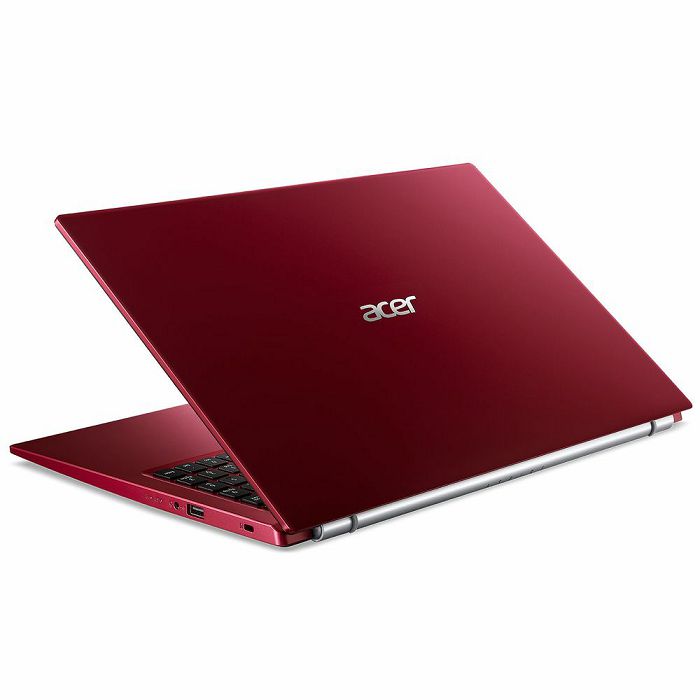 Laptop ACER Aspire 3 NX.AL0EX.001+WIN / Core i3 1115G4, 8GB, 512GB SSD, Intel Graphics, 15.6" FHD, Windows 11, crveni