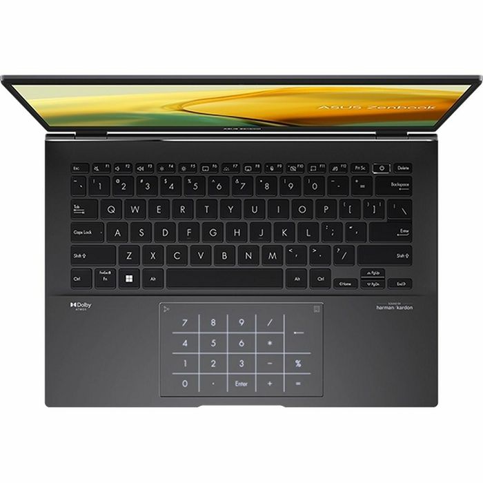 Laptop ASUS ZenBook UM3402YAR-OLED-KM721 / Ryzen 7 7730U, 16GB, 1TB SSD, AMD Radeon Graphics, 14" 2,8K 90Hz OLED, Windows 11 Pro, crni
