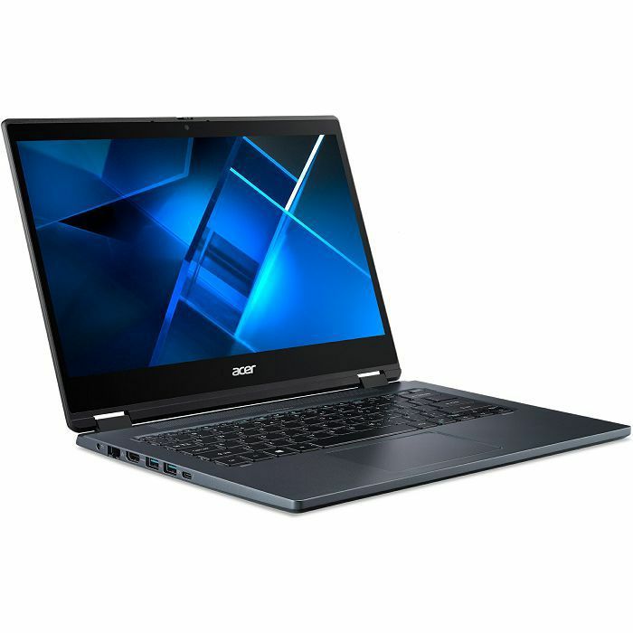 Laptop ACER TravelMate Spin P4 NX.VV2EX.001 / Core i5 1240P, 16GB, 512GB SSD, Intel HD Graphics, 14" FHD IPS Touch, Windows 11 Pro, crni