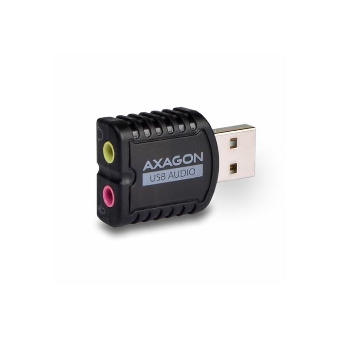 AXAGON ADA-10 USB2.0 - Stereo Audio Mini Adapter