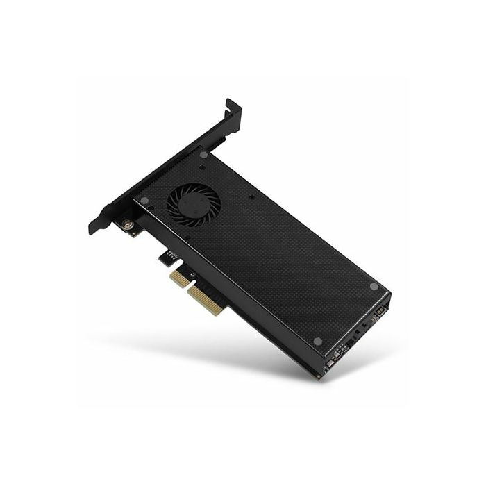 AXAGON PCEM2-DC PCI-E 3.0 x16-DUAL M.2 SSD(NVMe + SATA),sa hladnjakom