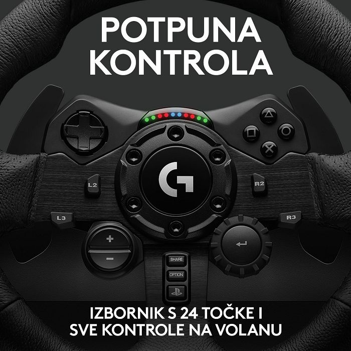 Volan LOGITECH G923 Trueforce Sim Racing Wheel Gaming PC PS4 USB